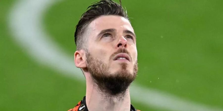 David de Gea war der wohl unglücklichste aller Spanier im Danziger Finalstadion. Foto: Rafal Oleksiewicz/PA Wire/dpa