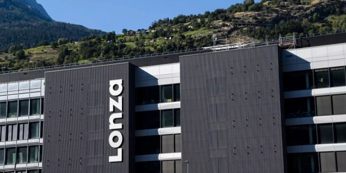 Die Lonza Group in Visp VS. smi