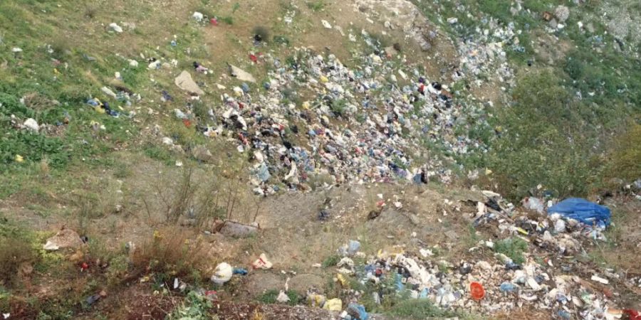 Ein Zeichen unserer Gesellschaft: Eva Maria Gisler zeigt an den 24. Bieler Fototagen mit ihrem Bild «Hang», welchen Einfluss menschliches Handeln auf die Umwelt hat.
