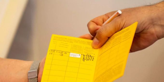 Gelber Impfpass Gelber Impfpass