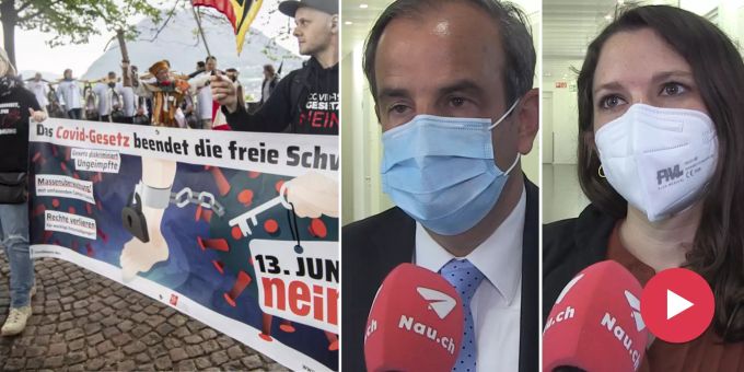 «Geht um Existenzen» - Parteichefs setzen sich für Covid-19-Gesetz ein