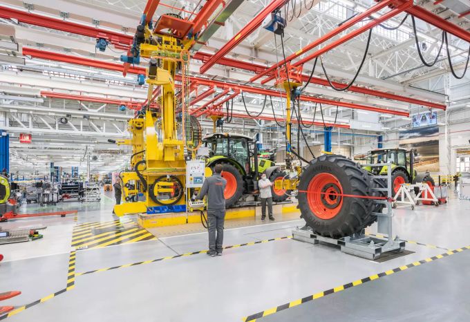 Die neuen Produktionsstätten von Claas. Claas