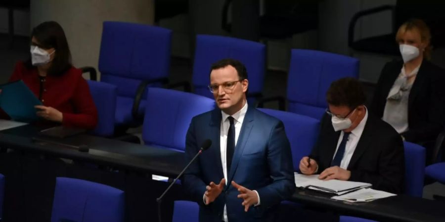 Spahn im Bundestag