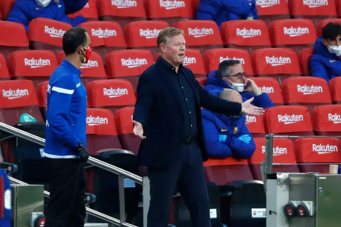 Ronald Koeman, Trainer des FC Barcelona. FC Barcelona Ronald Koeman