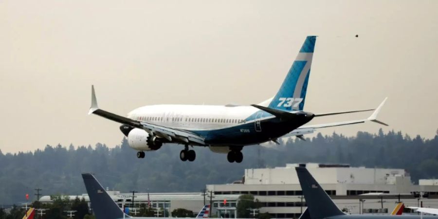 Maschine vom Typ Boeing 737 MAX