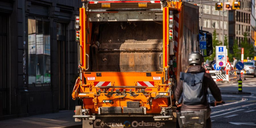 Entsorgung + Recycling Zürich. (Symbolbild) - Zürich