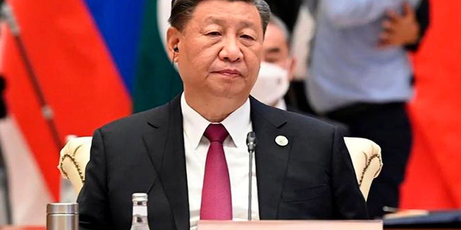 Xi Jinping beim Gipfel der Shanghaier Organisation für Zusammenarbeit (SCO).