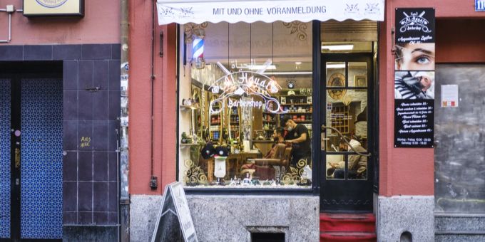 Ein Barbershop in der Stadt Zürich. (Symbolbild) Barbershop Zürich