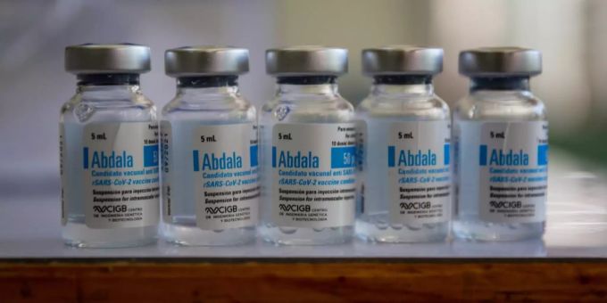 Das kubanische Vakzin Abdala. Coronavirus