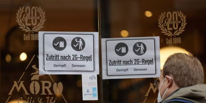 In Deutschland gilt 2G bisher nur in einigen Bundesländern. coronavirus