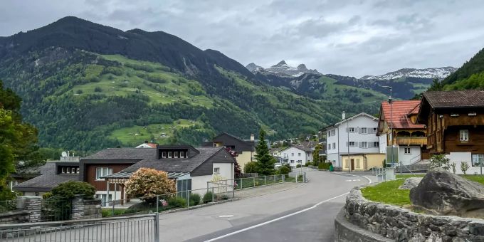 Dorfzentrum von Schattdorf. Dorfzentrum von Schattdorf.