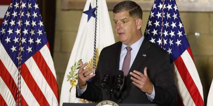 US-Arbeitsminister Marty Walsh. arbeit