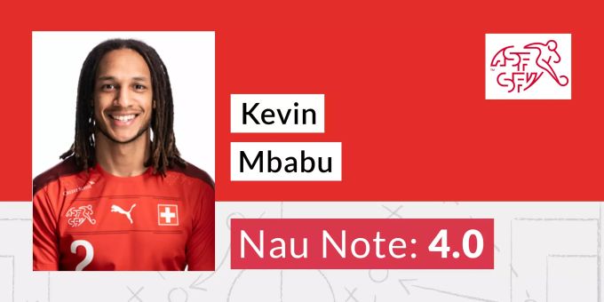 Die Nau-Note für Kevin Mbabu. schweizer nati