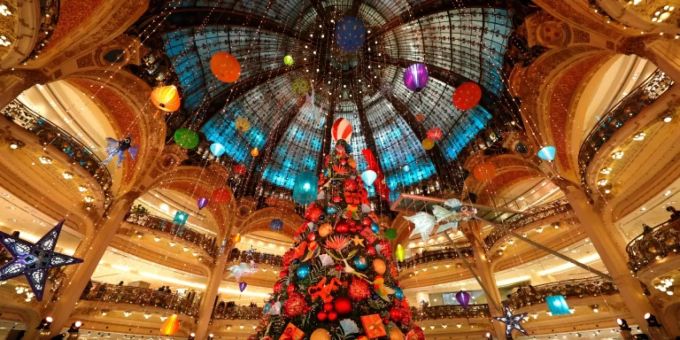 Galeries Lafayette in Paris Galeries Lafayette in Paris
