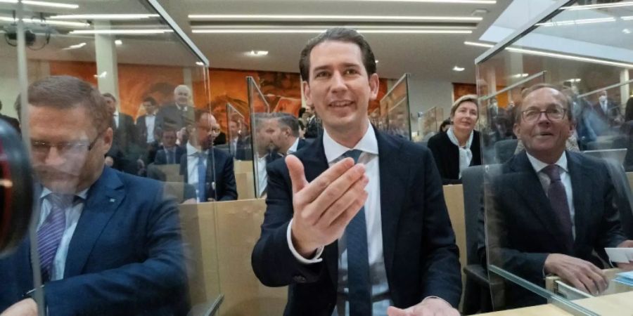 Sebastian Kurz im Wiener Nationalrat