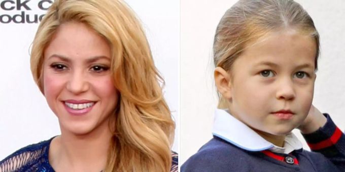 Shakira (li.) freut sich, dass Prinzessin Charlotte ihre Musik mag. Shakira (li.) freut sich, dass Prinzessin Charlotte ihre Musik mag.