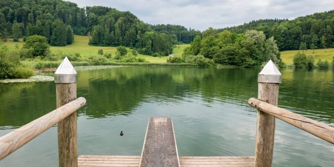 Der Bichelsee bei Bichelsee-Balterswil. Der Bichelsee bei Bichelsee-Balterswil.