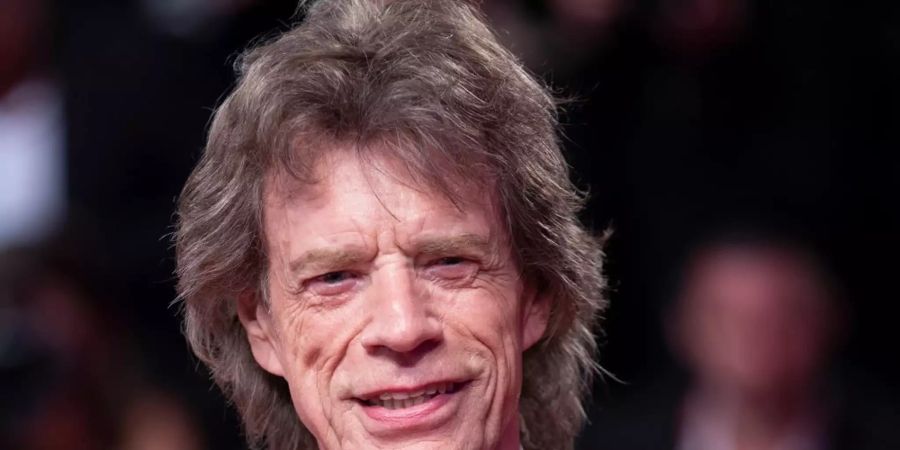 Mick Jagger bei einem Auftritt auf dem roten Teppich.