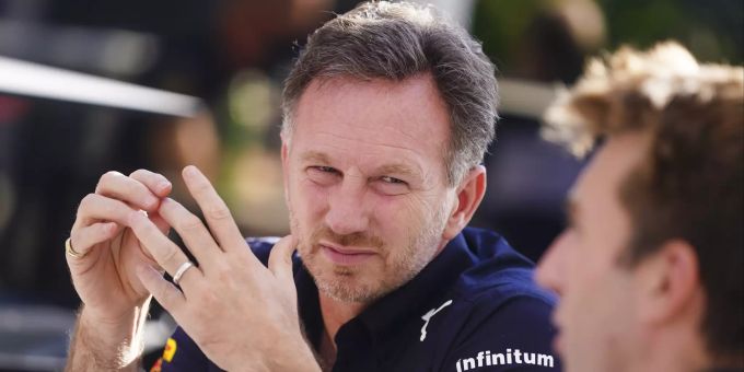 Christian Horner, Teamchef von Red Bull Racing, im Rahmen des US-Grand-Prix der Formel 1. Red Bull Formel 1
