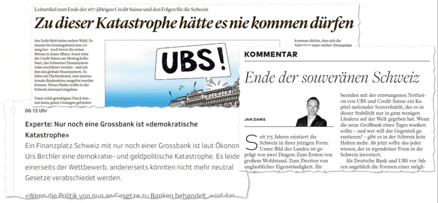 Credit Suisse Ende Schweiz