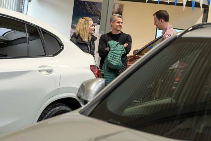 Autovision Thun 2023 bei der Auto Marti AG Thun.