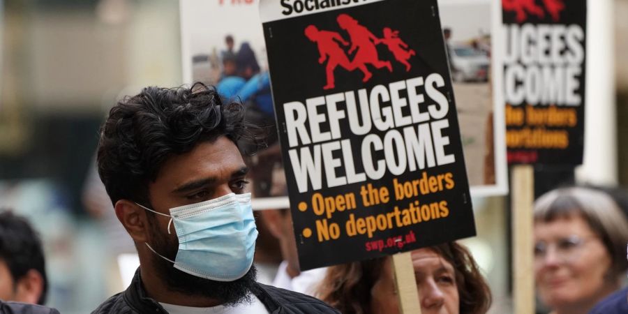 Nach der Taliban-Machtergreifung im August 2021 hatte Grossbritannien etliche afghanische Ortskräfte evakuiert.