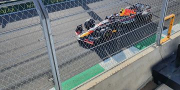 Formel 1 Fangzaun Geobrugg