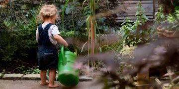 Kleinsten Gartenarbeit Giessen Spass