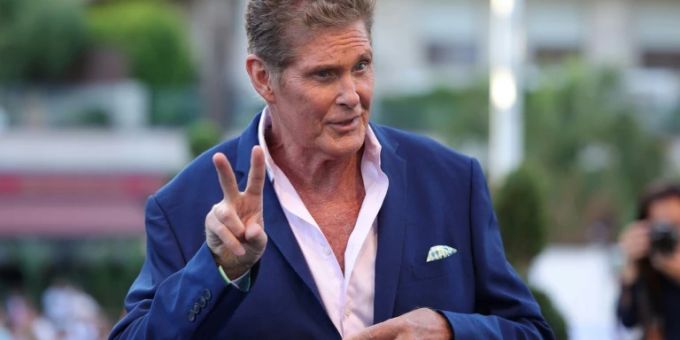 Schauspieler David Hasselhoff. david hasselhoff