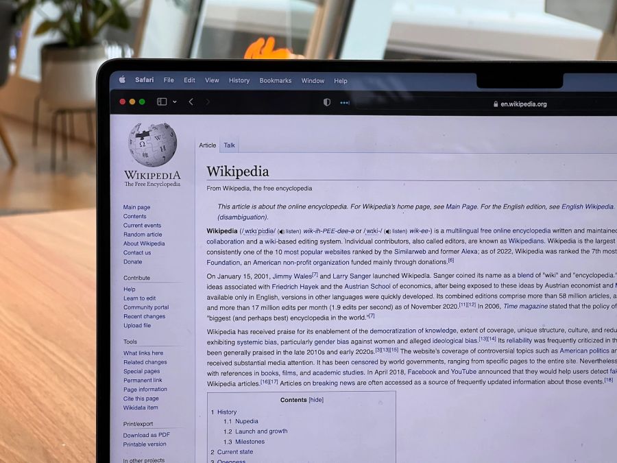 Wikipedia Hilfsmittel News