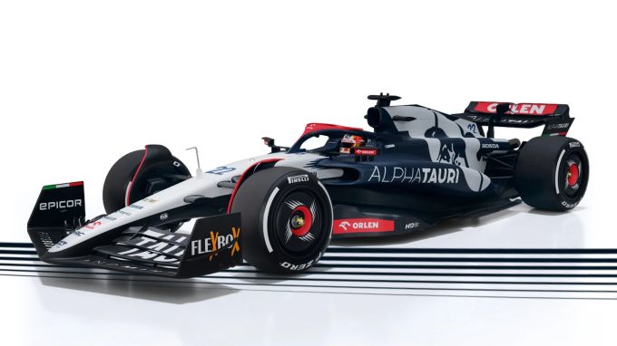 Der AlphaTauri AT04 kommt mit einem neuen Titelsponsor daher. AlphaTauri AT04 Formel 1