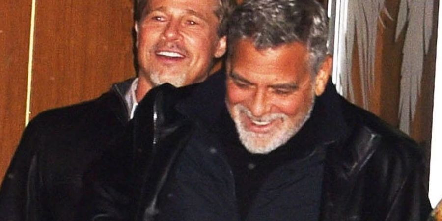 Brad Pitt george clooney