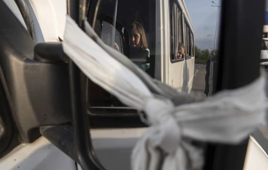 In Russland sollen ukrainische Kinder während des Ukraine-Kriegs in Camps umerzogen werden (Symbolbild)