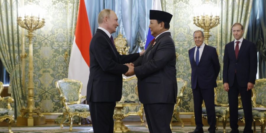 Wladimir Putin Prabowo Subianto