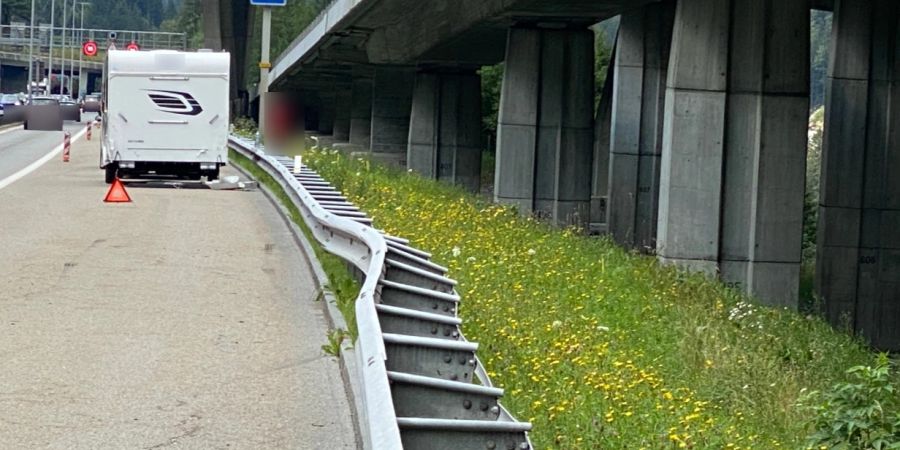 Selbstunfall auf A2.