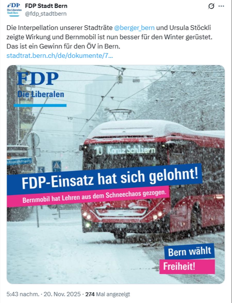 FDP Stadt Bern