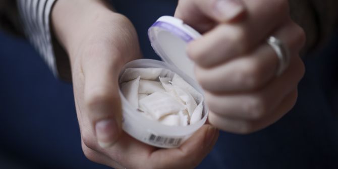 Nikotinbeutel Dose Snus