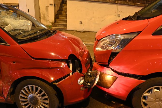 Sachschaden Unfall Luzern