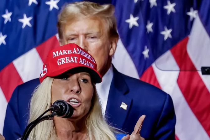 Marjorie Greene Donald Trump
