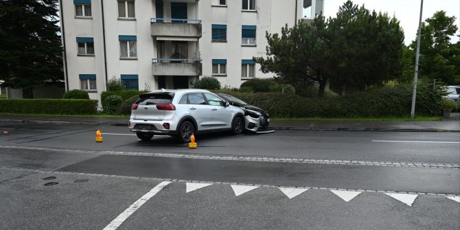 Kollision Auto