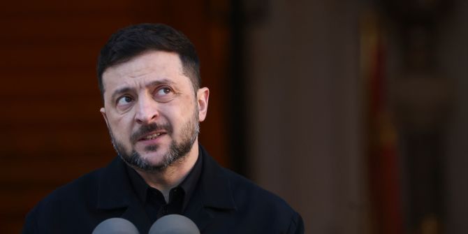 Wolodymyr Selenskyj in Irland