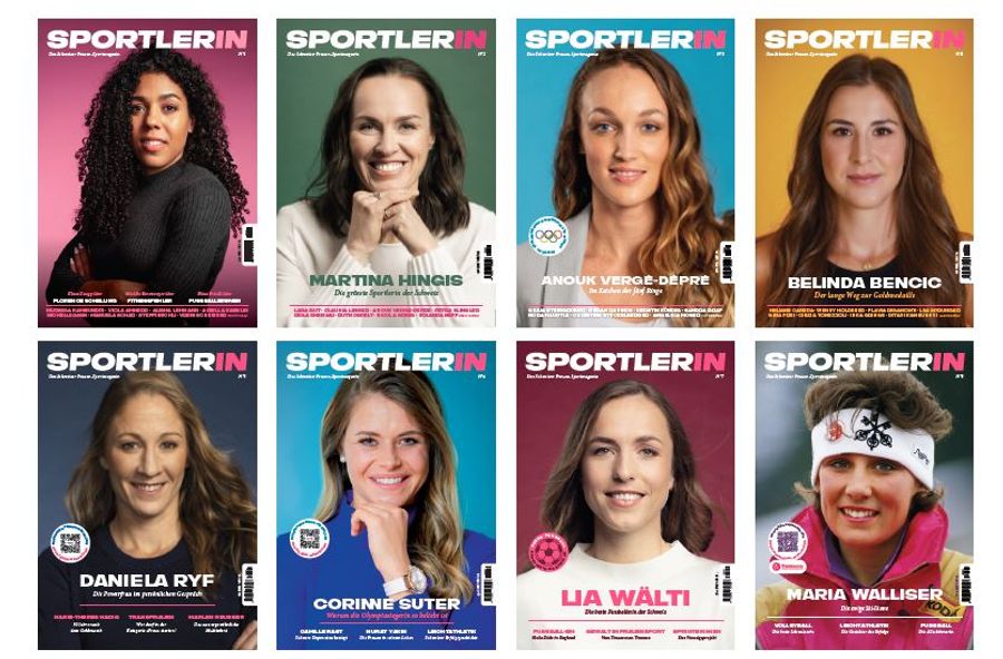 Magazin Sportlerin Cover
