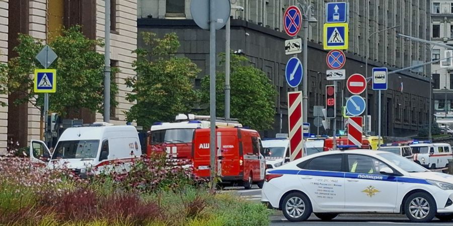 Moskau Rettungskräfte Djetski Mir