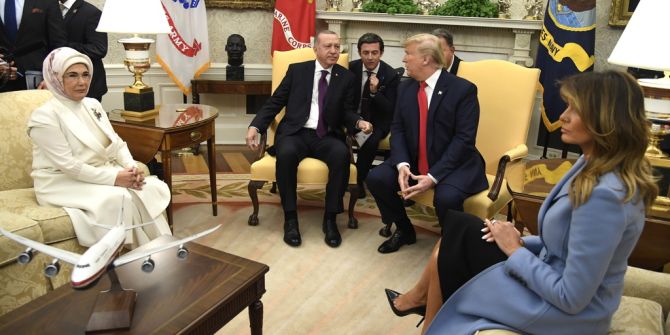 Emine Erdogan Melania Trump