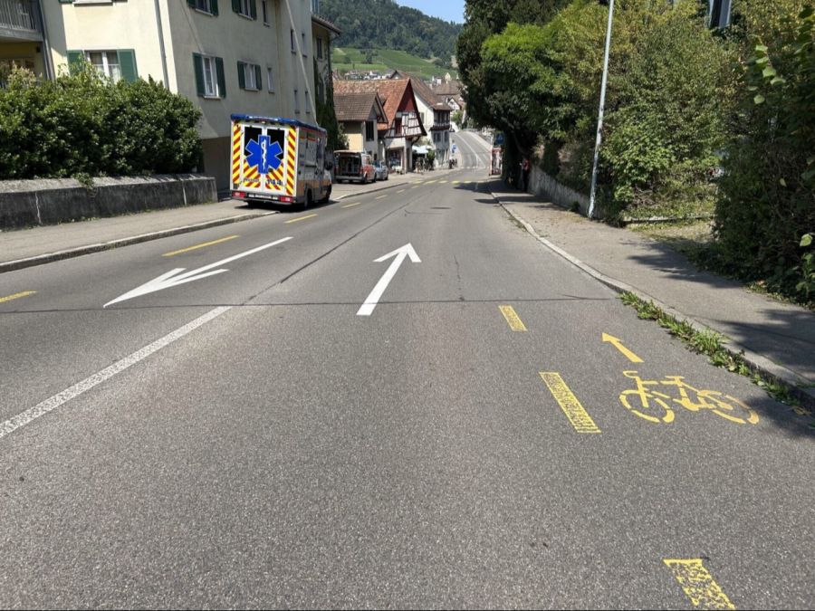 Unfall Velo