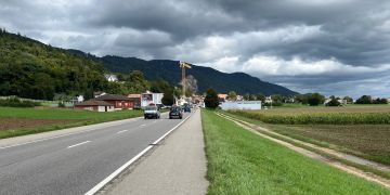 Unfallstelle Oberbuchsiten