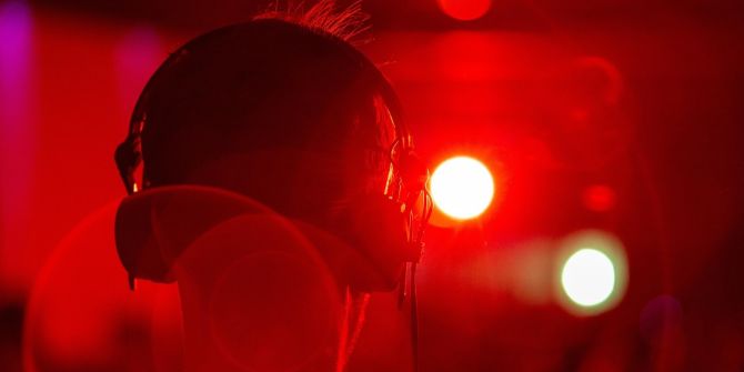 rotes licht blendung