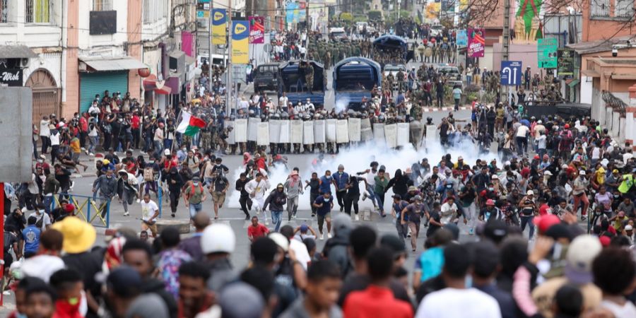 Madagaskar Proteste
