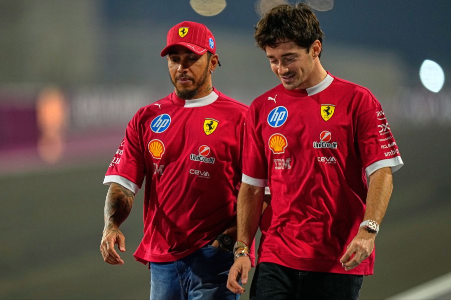 Lewis Hamilton Charles Leclerc