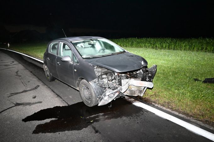 Der Lenker war fahrunfähig unterwegs. Lenker Unfall